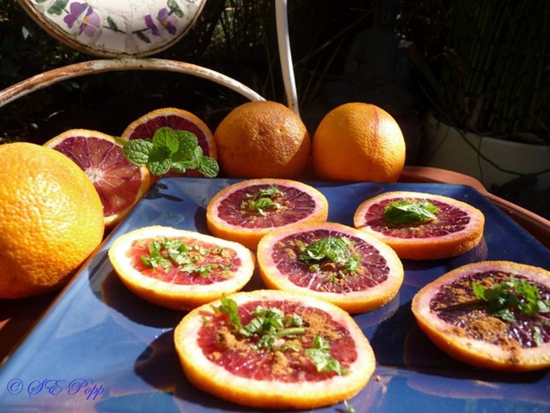 Moroccan orange slices